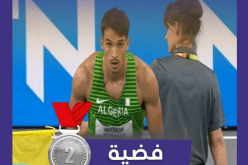 تريكي يتوج بالميدالية الفضية في بطولة العالم لألعاب القوى