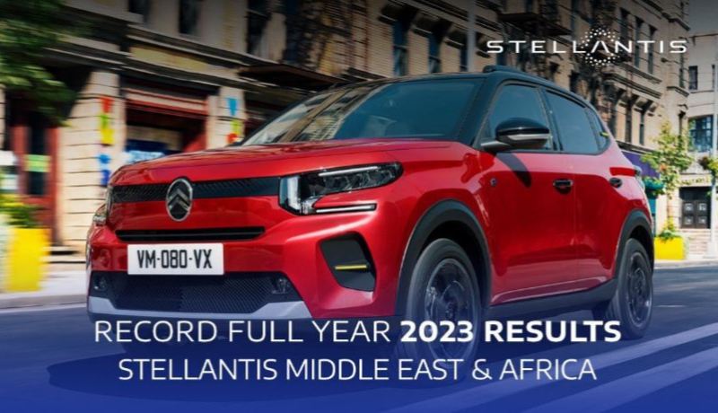 ستيلانتيس إفريقيا والشرق الأوسط تسجل نتائج قوية في سنة 2023