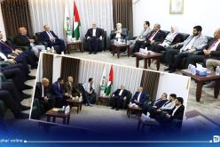 في اسطنبول.. هنية يستقبل وفدين من مجلس الأمة والمجلس الشعبي الوطني