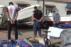 مستغانم: الإطاحة بـ 3 شبكات مختصة في الحرڨة وحجز قارب سريع مزود بمحرك