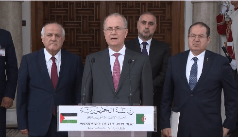 محمد مصطفى يثمن دعم الجزائر المستمر للقضية الفلسطينية
