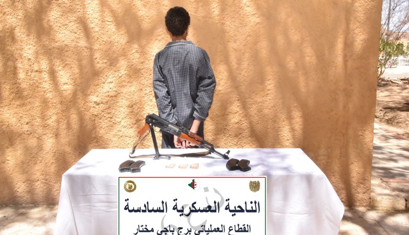 إلقاء القبض على إرهابي ببرج باجي مختار
