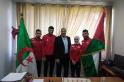 رئيس إتحادية ألعاب القوى لوعيل يستقبل وفد عدائي المنتخب الفلسطيني