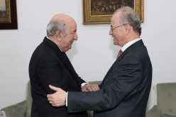 رئيس الجمهورية يستقبل رئيس الوزراء الفلسطيني