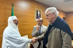 عميد جامع الجزائر يستقبل المصمم الألماني للمسجد الأعظم