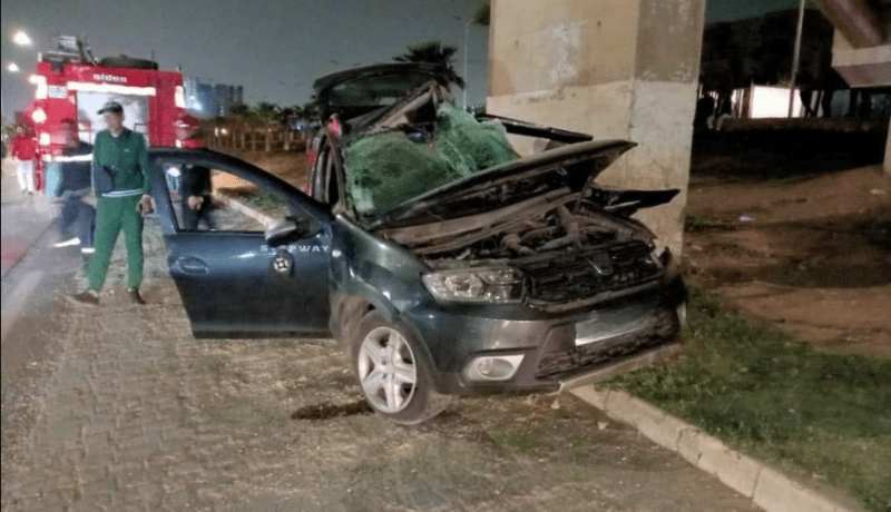 4 ضحايا في حادث مرور بمستغانم