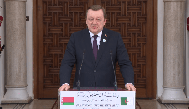 وزير خارجية بيلاروسيا: نسعى لإعطاء دفع قوي للعلاقات الثنائية مع الجزائر