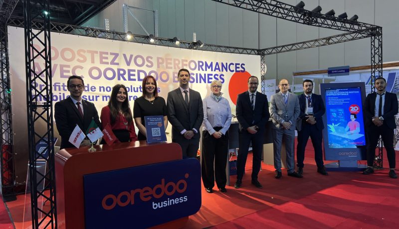 Ooredoo حاضرة بصالون LOGISTICAL بعروض مبهرة