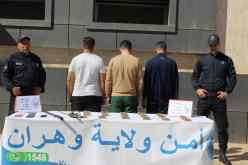 وهران: تفكيك 3 شبكات إجرامية وحجز 1033 قرص صاروخ و5 كلغ كيف