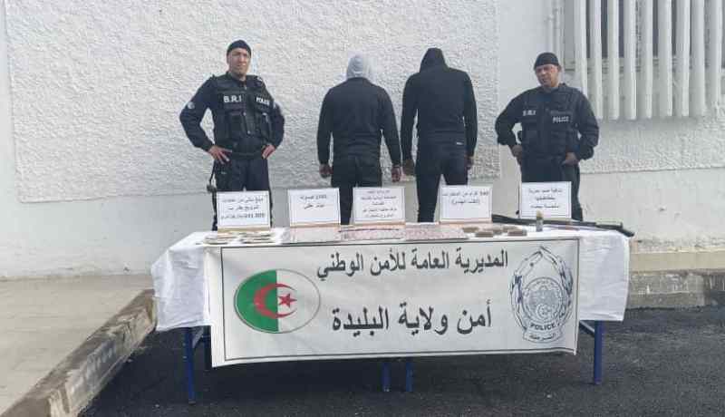 البليدة: توقيف شخصين وحجز كمية معتبرة من المخدرات والمهلوسات