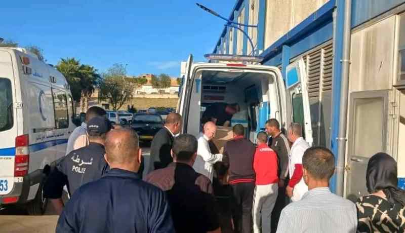 مستغانم.. نقل ومرافقة الضحيتين المتوفيتين الى مقر سكناهم بتغنيف