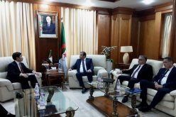 عرقاب يتباحث مع الرئيس المدير العام للشركة الأسترالية “تيرامين”