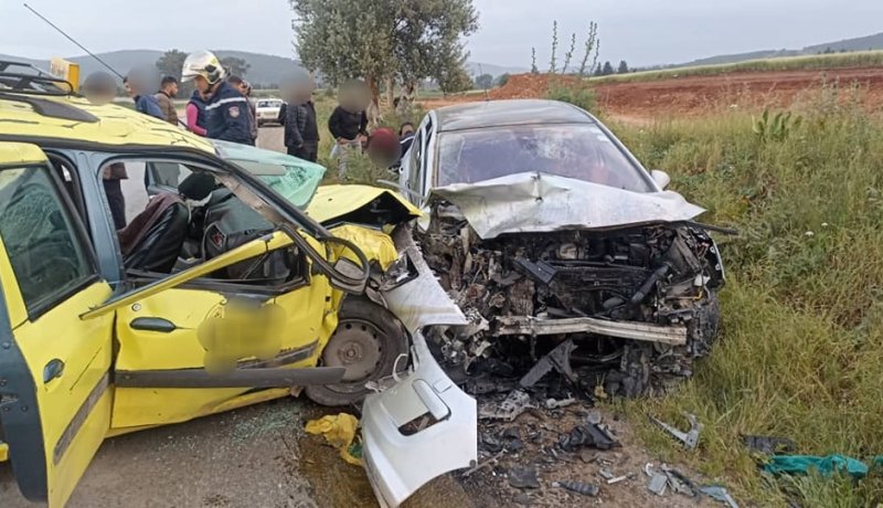 قالمة: اصابة 9 أشخاص بجروح في تصادم سيارتين