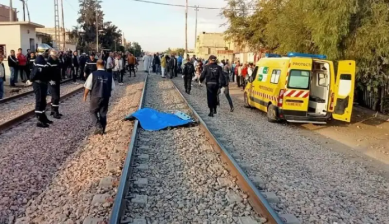 وفاة شخص في حادث دهس قطار بمعسكر