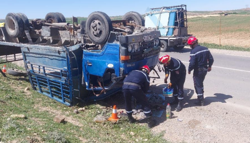 8 ضحايا في حادث خطير بتيارت