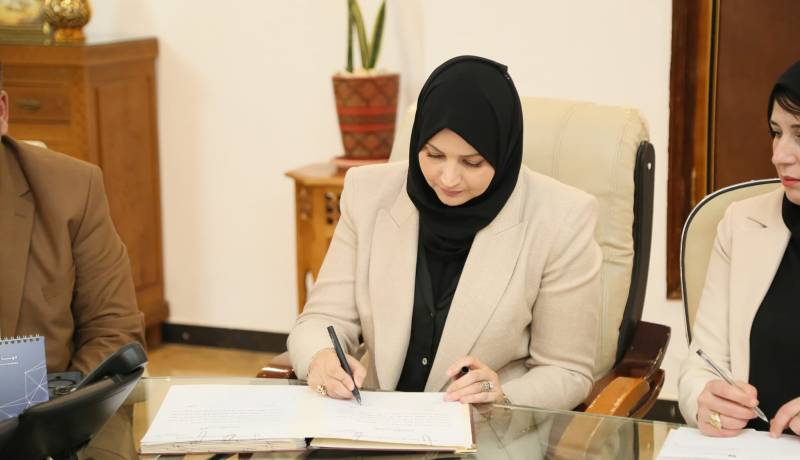 سيدي بلعباس: تنصيب قوبع فاطمة الزهراء رئيسة لدائرة عين البرد