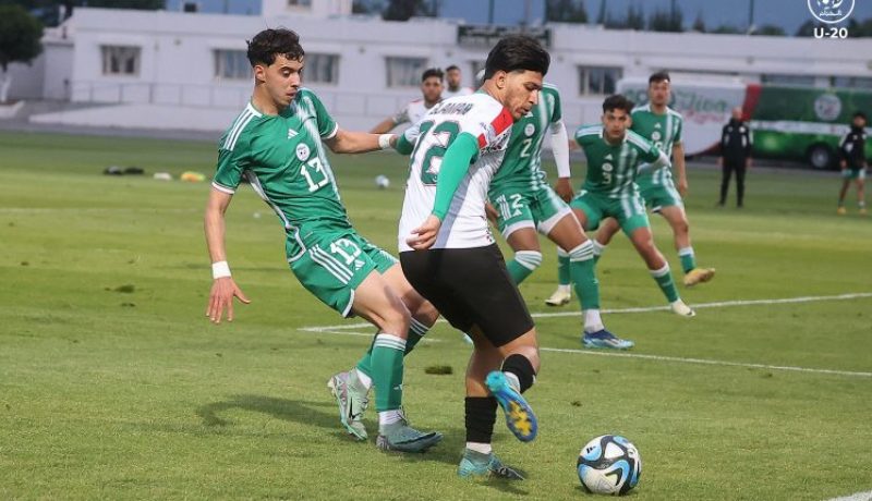 منتخب أقل من 20 سنة يفوز وديا على مولودية الجزائر