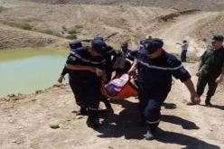 إنتشال جثة شخص من داخل بركة مائية بإليزي