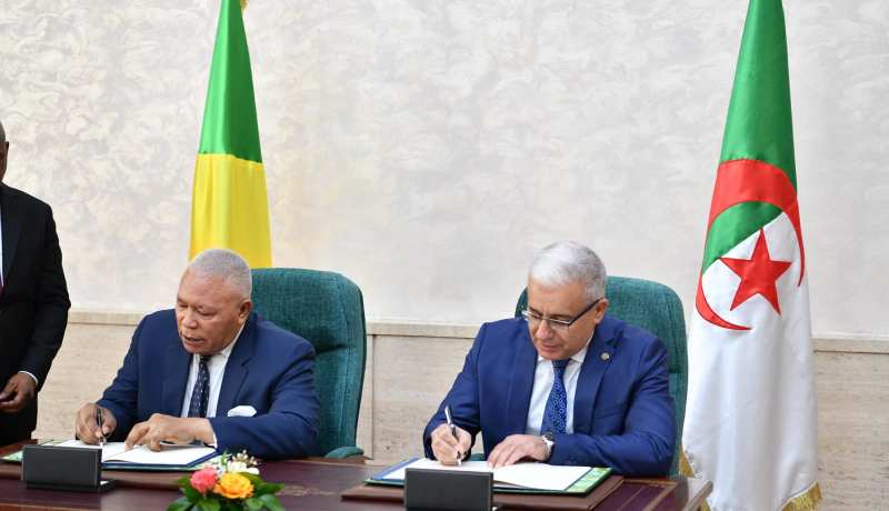توقيع بروتوكول تعاون بين المجلس الشعبي الوطني والمجلس الوطني لجمهورية الكونغو