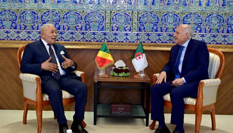 عطاف يستقبل رئيس الجمعية الوطنية لجمهورية الكونغو