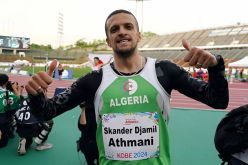 العداء عثماني يتوج بالميدالية الذهبية في البطولة العالمية لألعاب القوى لذوي الهمم