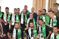 بعد مشاركتهم المشرفة في “الكان”.. حماد يستقبل المنتخب الوطني لمبتوري الأطراف
