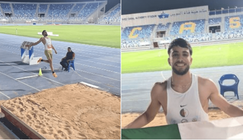 الجزائر تحرز ميداليتين ذهبيتين و3 فضيات في البطولة العربية بمصر