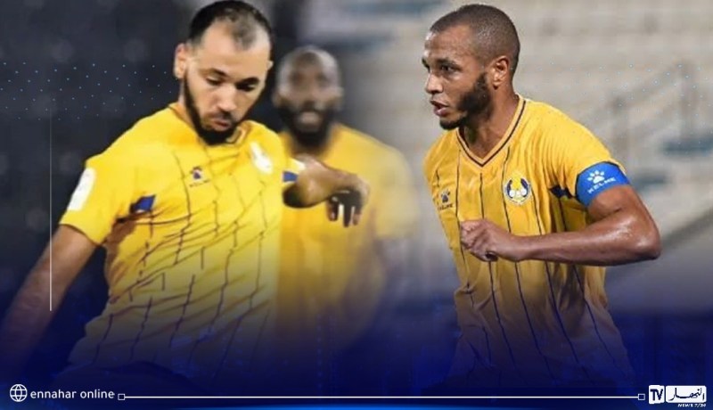 براهيمي وبولاية أساسيان رفقة الغرافة في كأس أمير قطر