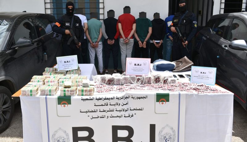 قالمة: حجز 7920 قرص مهلوس وملياري سنتيم