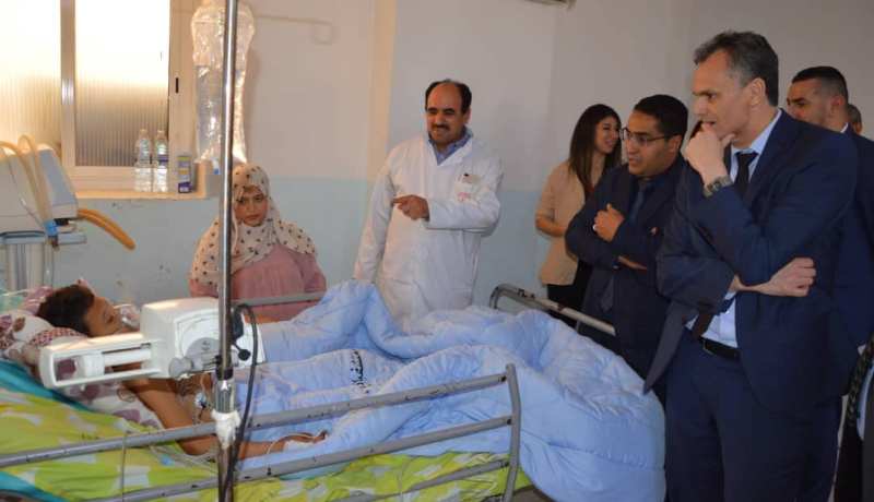 بالصور.. حماد يزور ضحايا فاجعة منتزه “الصابلات”