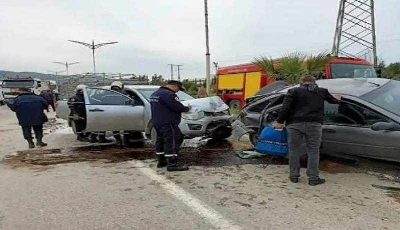 الجلفة: 6 جرحى في إصطدام تسلسلي لـ 3 سيارات بحاسي بحبح