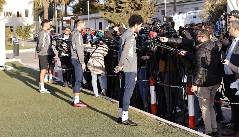 الفاف تبرمج منطقة مختلطة لعناصر المنتخب الوطني مع الصحافة