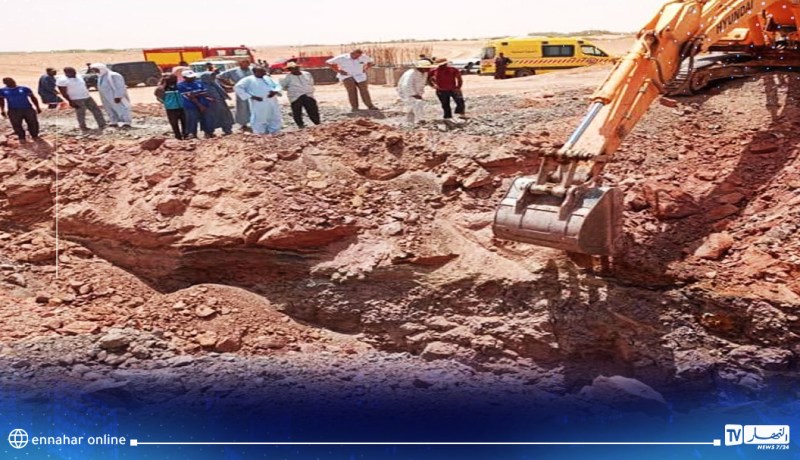 وفاة شخص إثر إنهيار ترابي بإن صالح