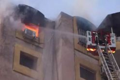 مستغانم: إصابة شخصين في حريق شقة ببن عبدالمالك رمضان
