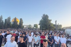 40 ألف مصل يؤدون صلاة عيد الأضحى في المسجد الأقصى