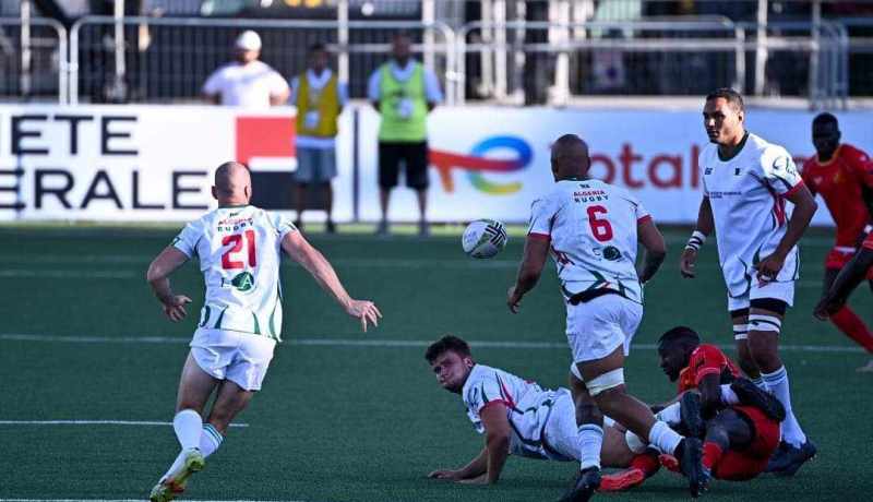 منتخب الرغبي يسقط بنتيجة 52 مقابل 0 أمام زيمبابوي في كأس أمم إفريقيا