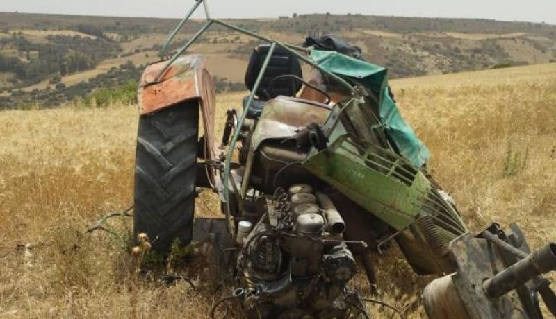 قالمة.. وفاة شخص اثر انقلاب جرار فلاحي ببلدية برج الصباط