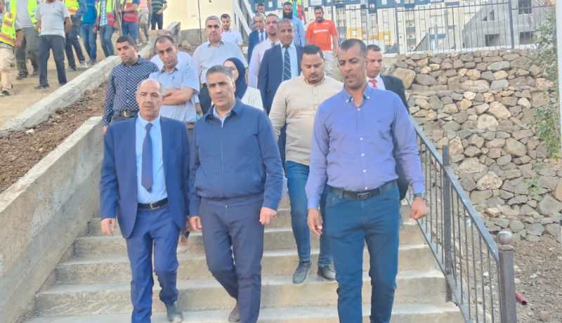 بلعريبي: الإنتهاء من التجهيزات العمومية لموقع حوش الريح قبل 5 جويلية