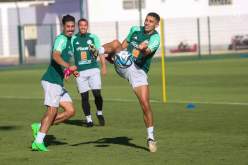 بالصور.. المنتخب الوطني ينهي تحضيراته لمواجهة غينيا