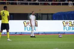 المنتخب الوطني ينهي شوطه الأول أمام أوغندا متأخرا بهدف دون رد