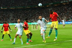 بالصور.. المنتخب الوطني ينهي شوطه الأول أمام غينيا بالتعادل السلبي