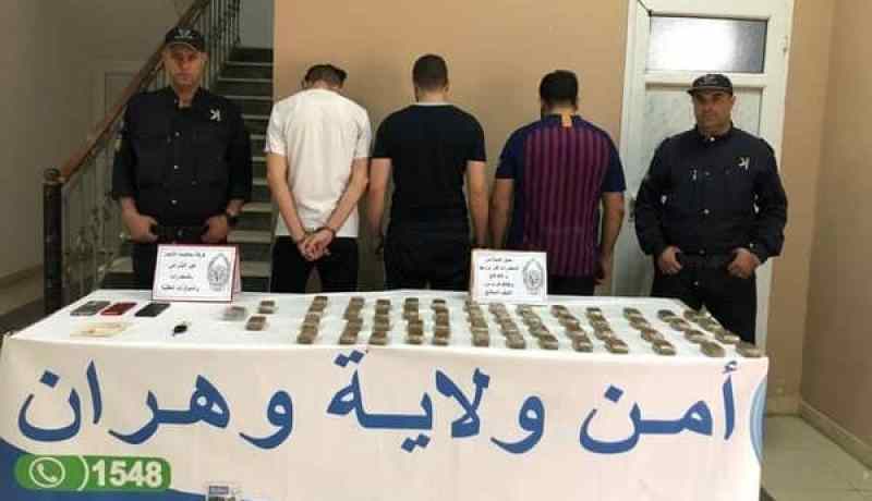 تفكيك شبكة متاجرة وحجز اكثر من 5 كلغ قنب هندي بوهران