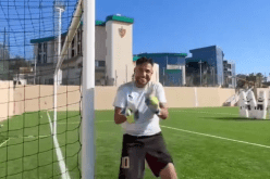 بالفيديو.. بلايلي يبرز مهارات جديدة في تدريبات المولودية