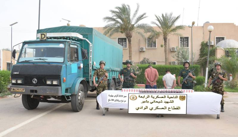 إحباط محاولة إدخال أزيد من 6 قناطير “كيف” عبر الحدود مع المغرب