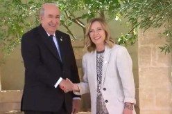 بالفيديو.. ميلوني تستقبل رئيس الجمهورية بمنتجع بورغو إيغناسيا