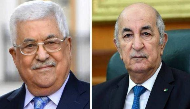 القيادة والشعب الفلسطيني يشكران الرئيس تبون