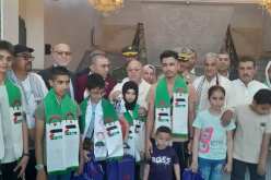 وزير المجاهدين يتقاسم فرحة العيد مع أطفال وجرحى فلسطينيين تم إجلاؤهم من غزة
