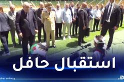 بالفيديو.. الرئيس تبون يدخل أرضية ميدان ملعب تيزي وزو ويصافح قدامى لاعبي شبيبة القبائل