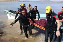 إنتشال جثة غريق في البحر بمستغانم