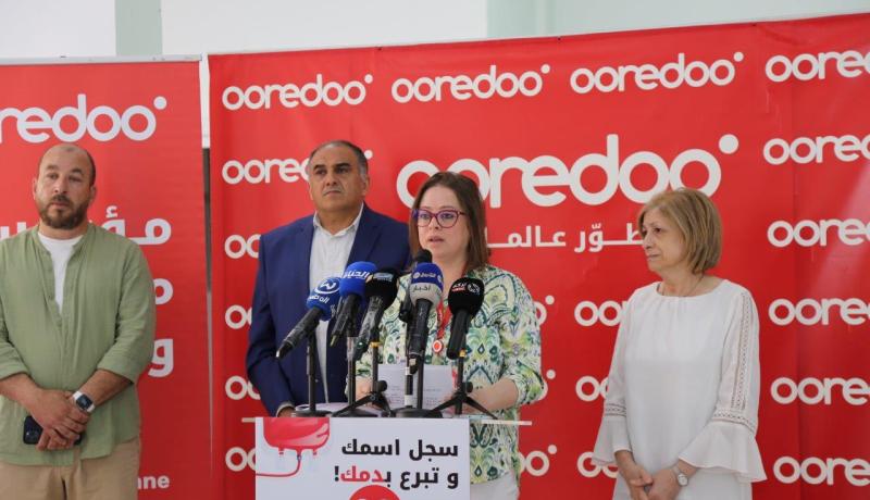 عمال Ooredoo يتبرعون بالدم